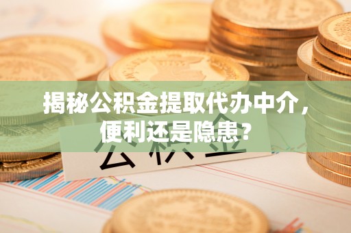 赫山揭秘公积金提取代办中介，便利还是隐患？