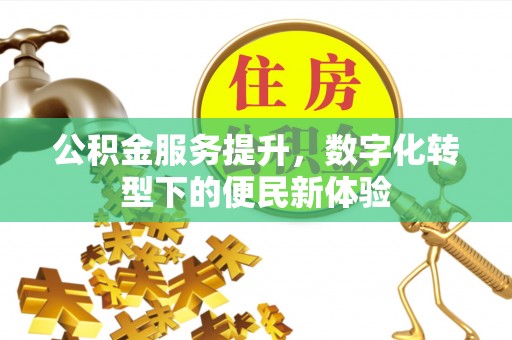 赫山公积金服务提升，数字化转型下的便民新体验